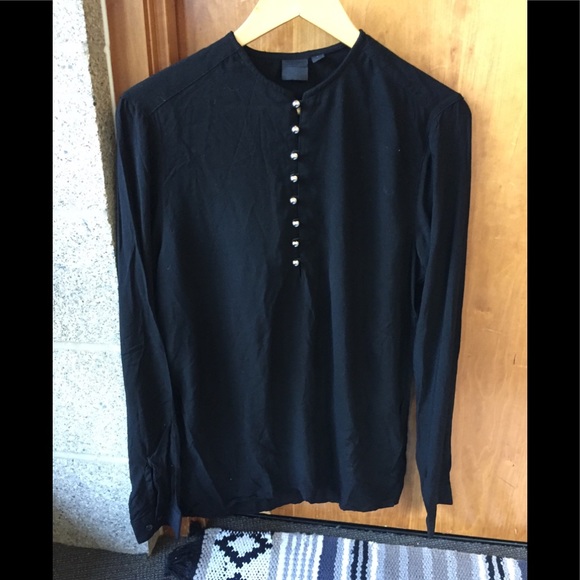 ASOS DESIGN Regular fit overhead shirt - Picture 1 of 3